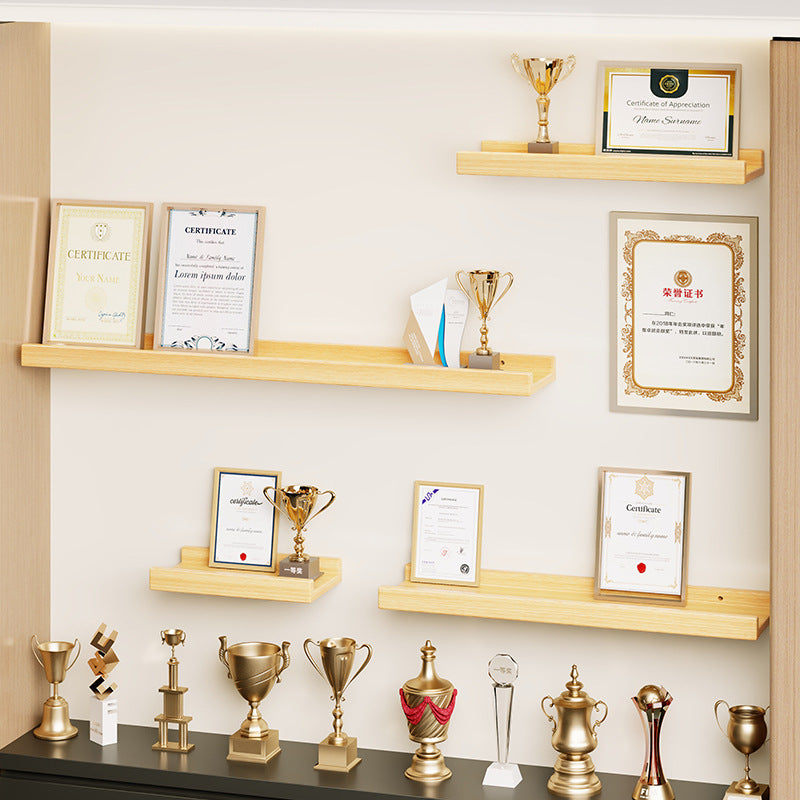 Wandmontierte Schwimmende Display-Regal Lackiertes Hochglanz-MDF