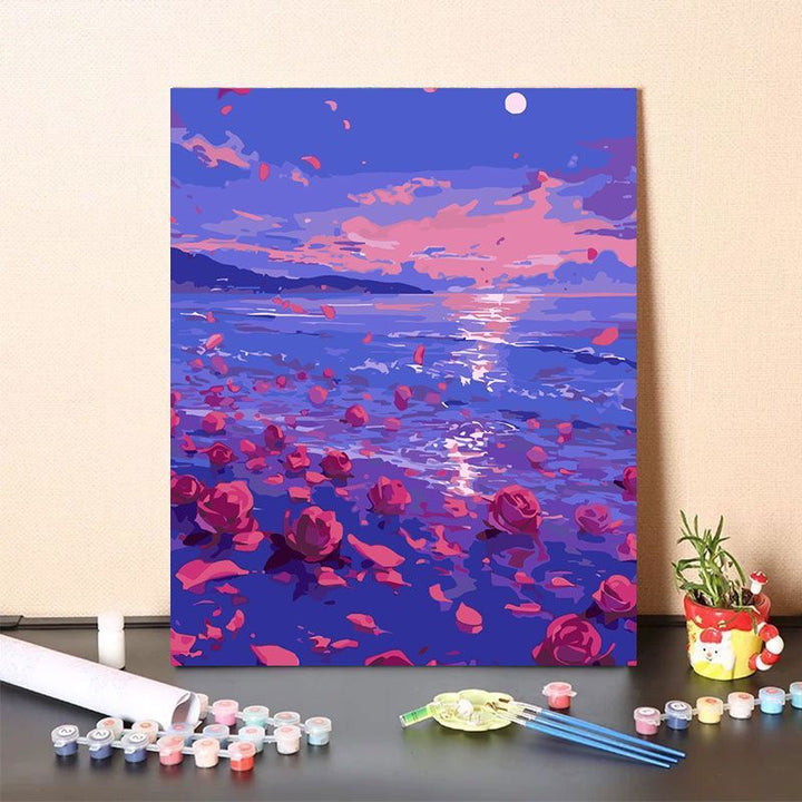 DIY Malen-nach-Zahlen Kunstset Karnz
