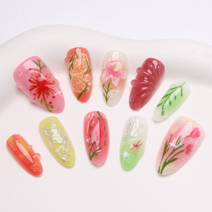 DIY Press-On Nail Art Set Karnz