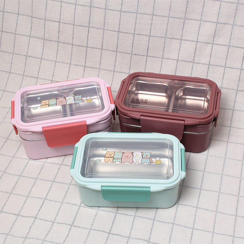 Cartoon-Themen Doppelwandige Lunchbox