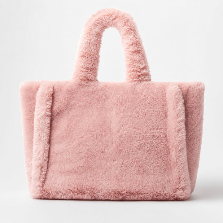 Plüschfell-Handtasche
