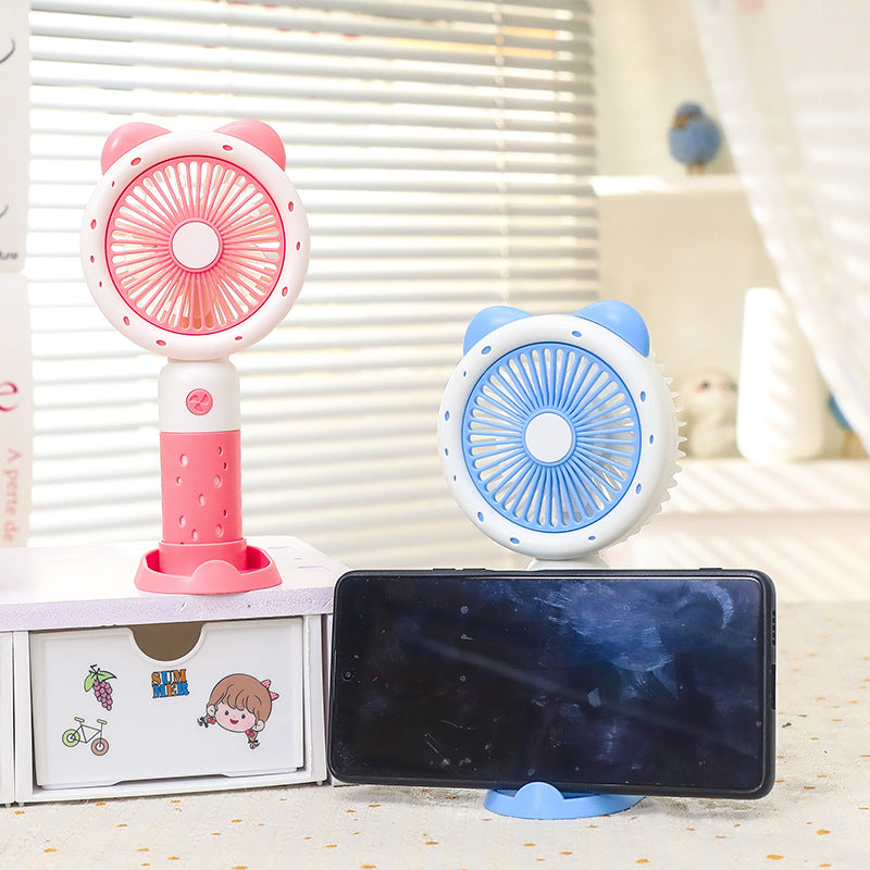 Damen Tragbarer Handventilator mit süßem Tierdesign Karnz
