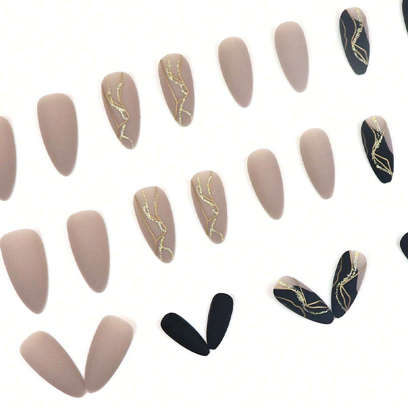 Luxus Abstract Art Press-On Nail Set Karnz