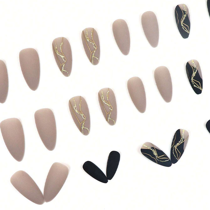 Luxus Abstract Art Press-On Nail Set Karnz