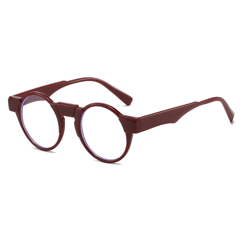 Damen modische Lesebrille mit innovativem runden Rahmendesign Karnz