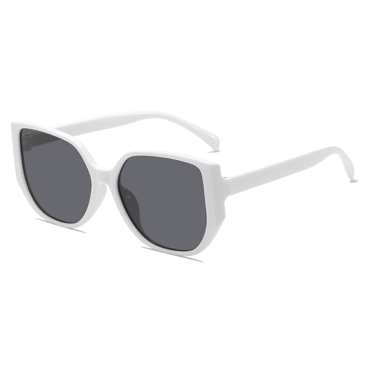 Oversized Geometric Frame Sonnenbrille Karnz