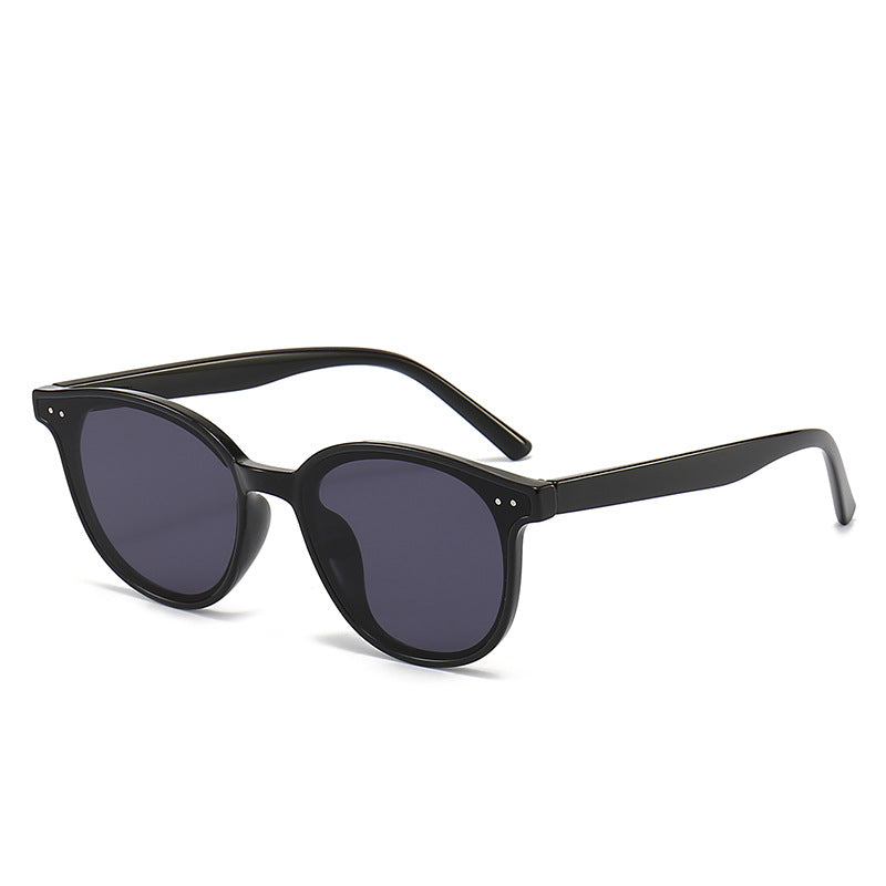 Vintage-inspirierte ovale Rahmen-Sonnenbrille