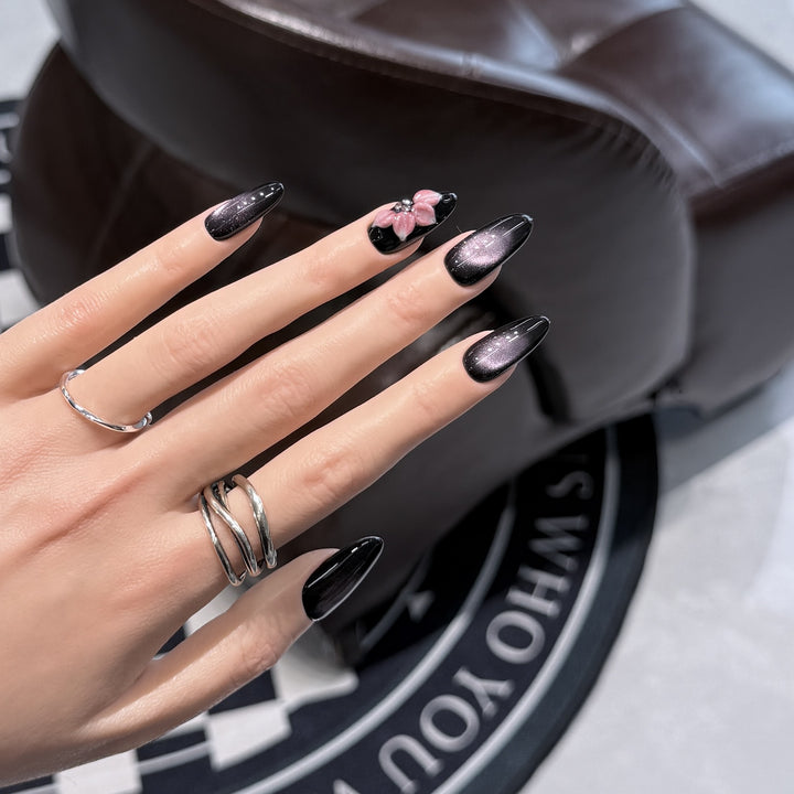 Elegante Ombre Stiletto Press-On Nagel Design Karnz