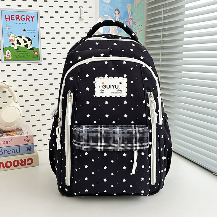 Stylische Stern-Druck Rucksack Karnz 1791205961