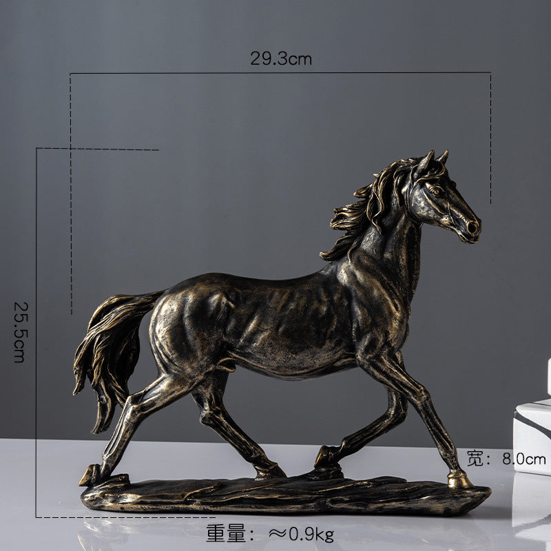 Pferde-Statuette Karnz
