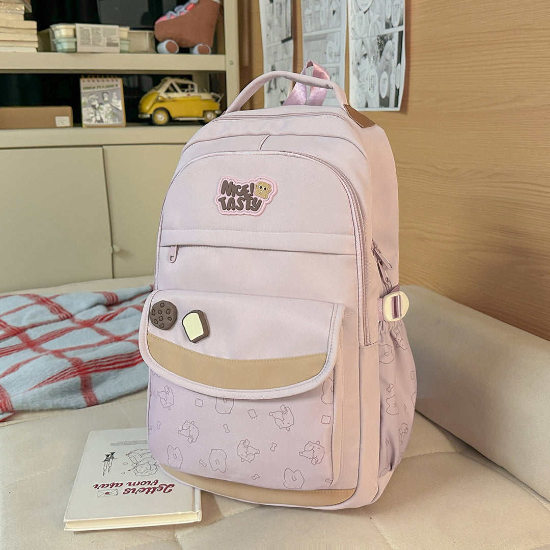 Niedlicher lebensmittelthemen Rucksack