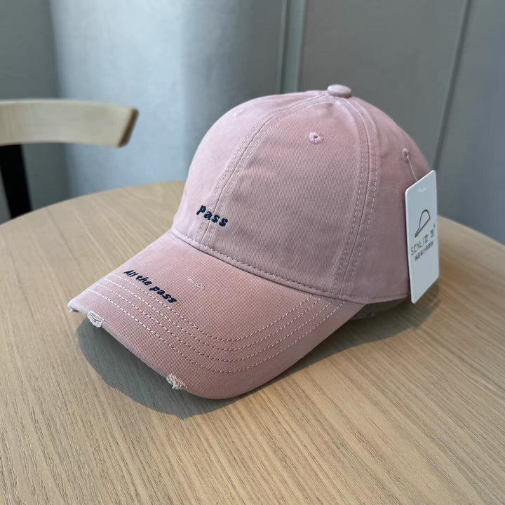 Distressed Baumwollmütze