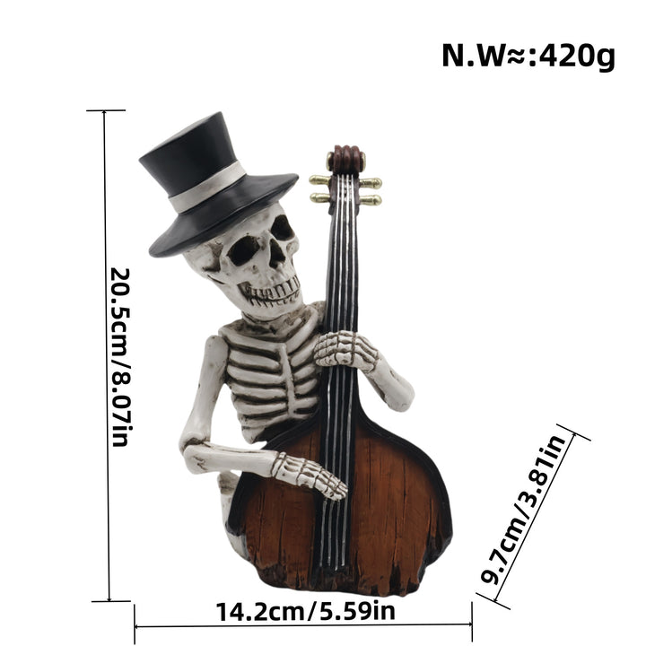 Romantische Skeletfigur Karnz