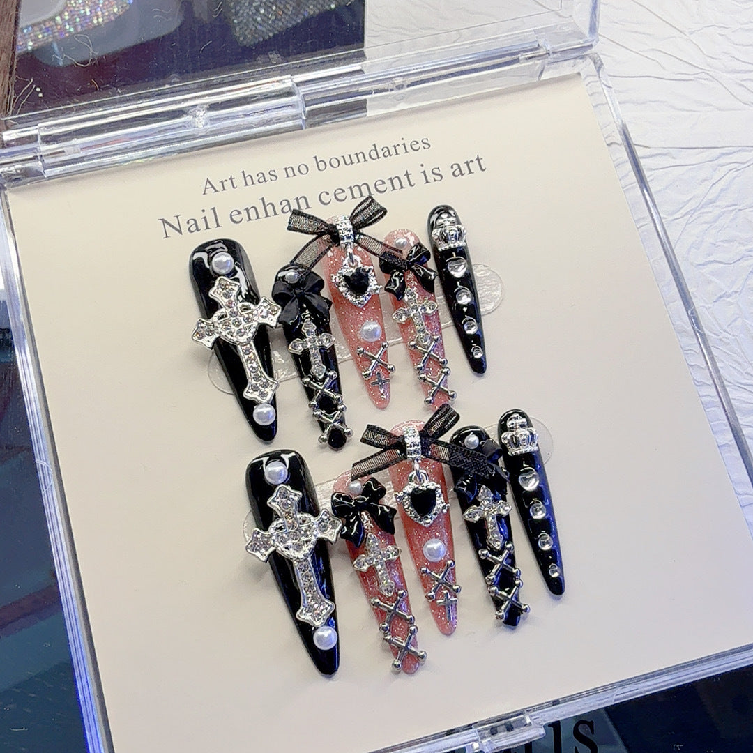 Gothic Charm Nageldekoration Set
