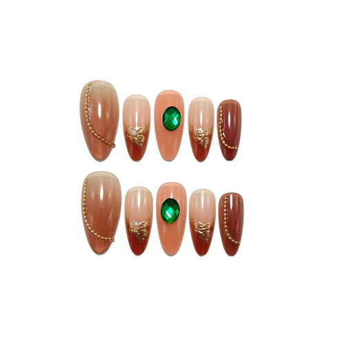 Elegante Kunstnägel Set Karnz