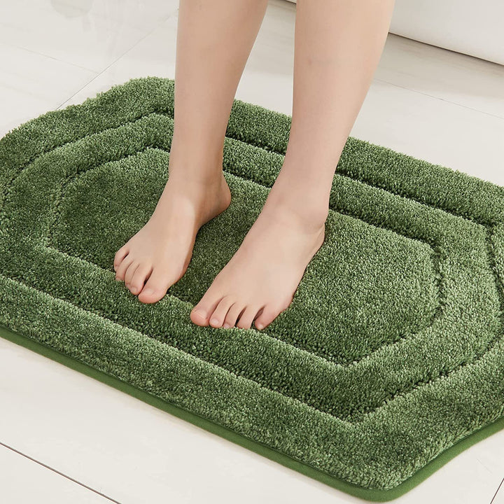 Plüsch Grasstruktur Badmatte