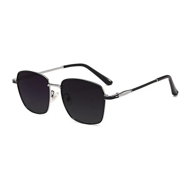 Herren Quadratische Designer-Sonnenbrille mit hochgradigem UV-Schutz Karnz