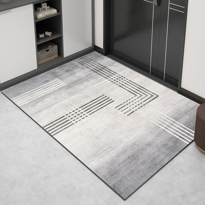 Geometrisches Muster Dekorativer Teppich