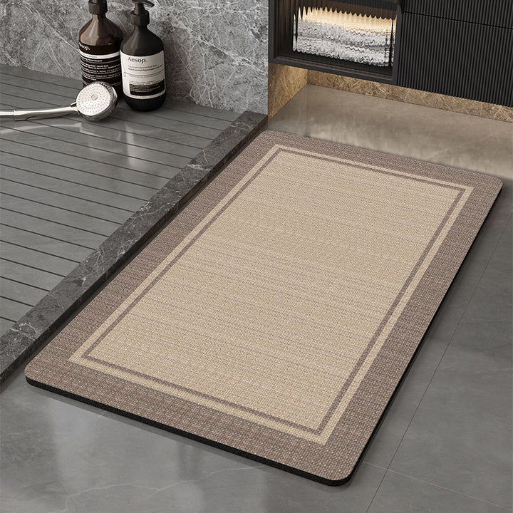 Memory Foam Badmatte mit Blumenmuster