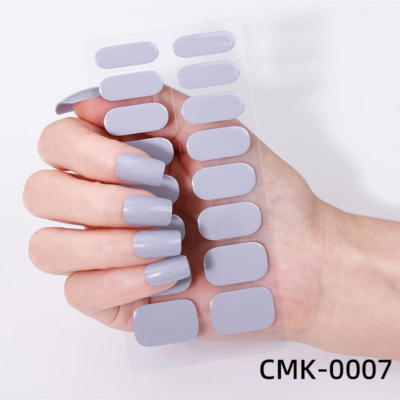 Glänzende Gel-Nagelüberzüge