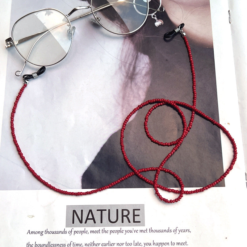 Chic Perlen Brillen Kette Karnz