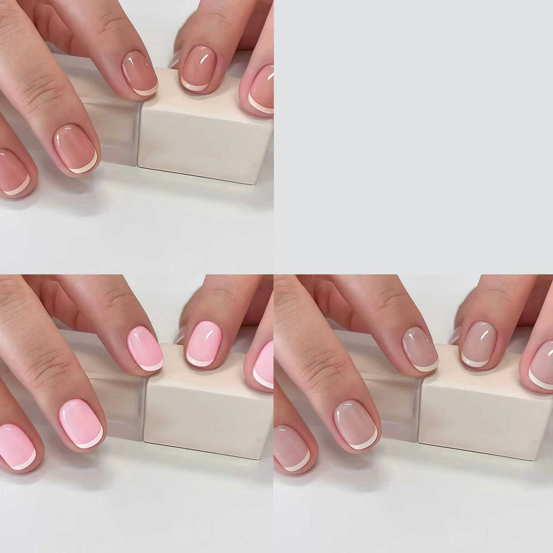 Professionelles French Tip Nagelset Karnz