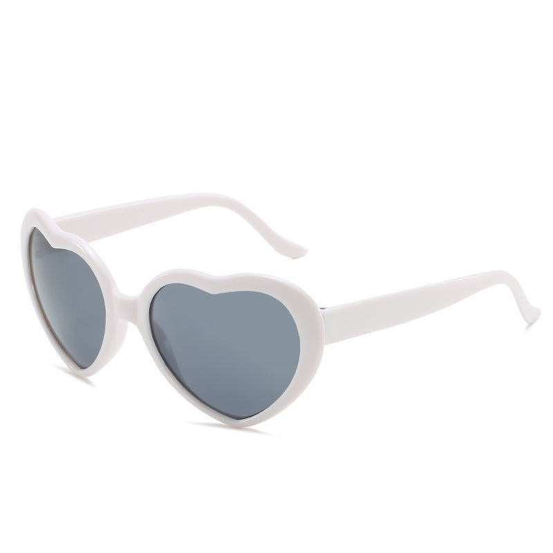 Damen Herzförmige Sonnenbrille Karnz