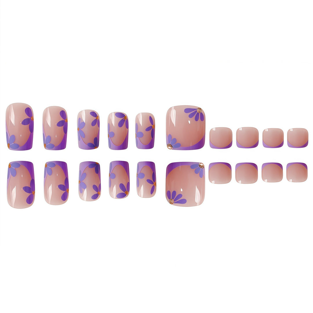 Künstlerische Französische Tipp Nagelkunst Verlängerungen Karnz
