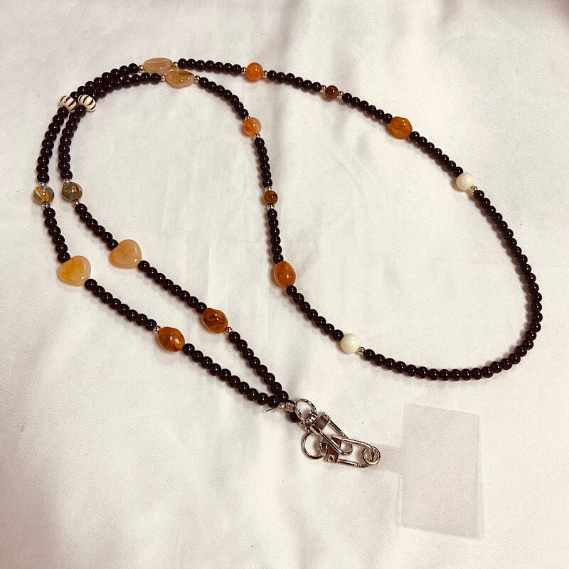 Stylischer Perlen-Eyewear-Lanyard Karnz