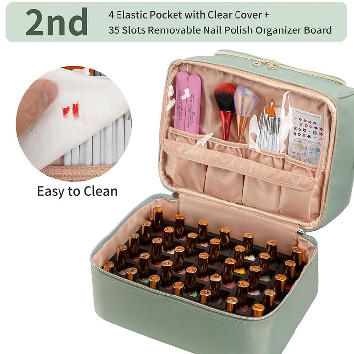 Kosmetik-Organizer-Tasche mit Multifunktionalen Fächern Karnz