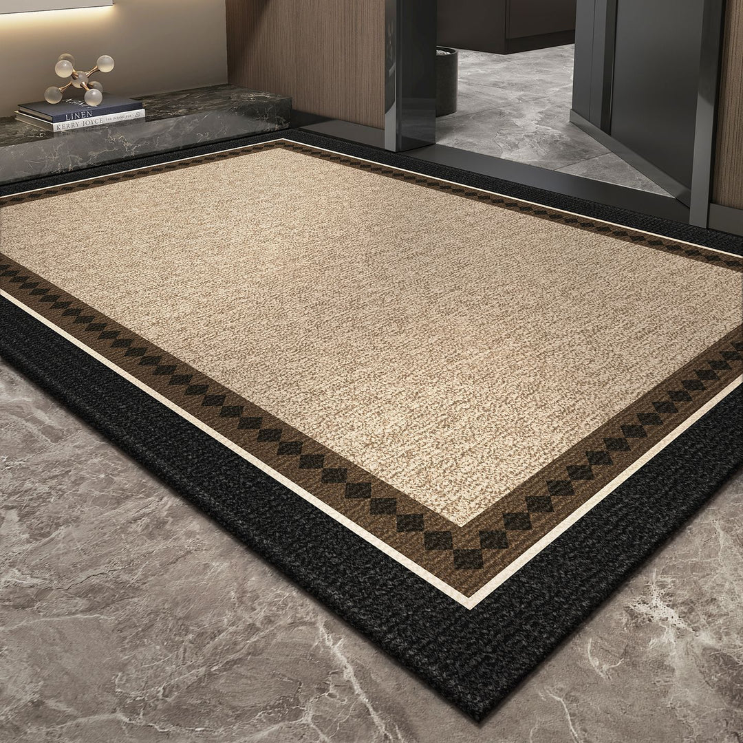 Eleganter texturierter Teppich