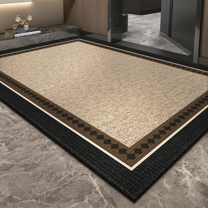 Eleganter texturierter Teppich