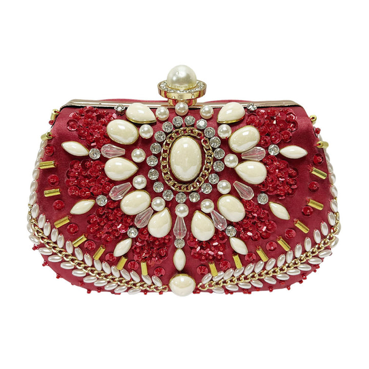 Aufwendige dekorative Abendclutch