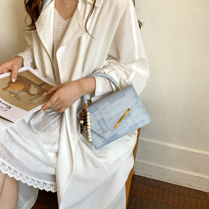 Elegante strukturierte Mini-Handtasche