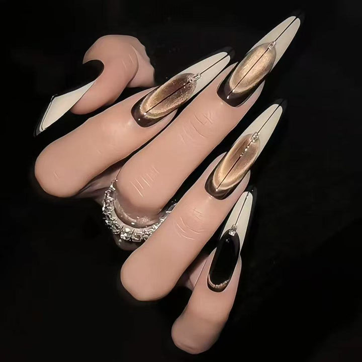 Stiletto Press-On Nagelverlängerungen Karnz