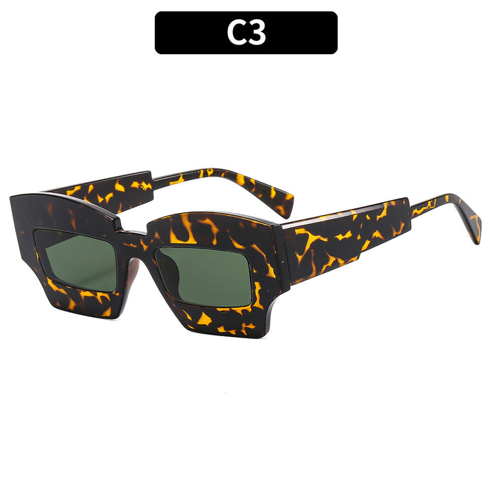 Bold Geometric Sonnenbrille