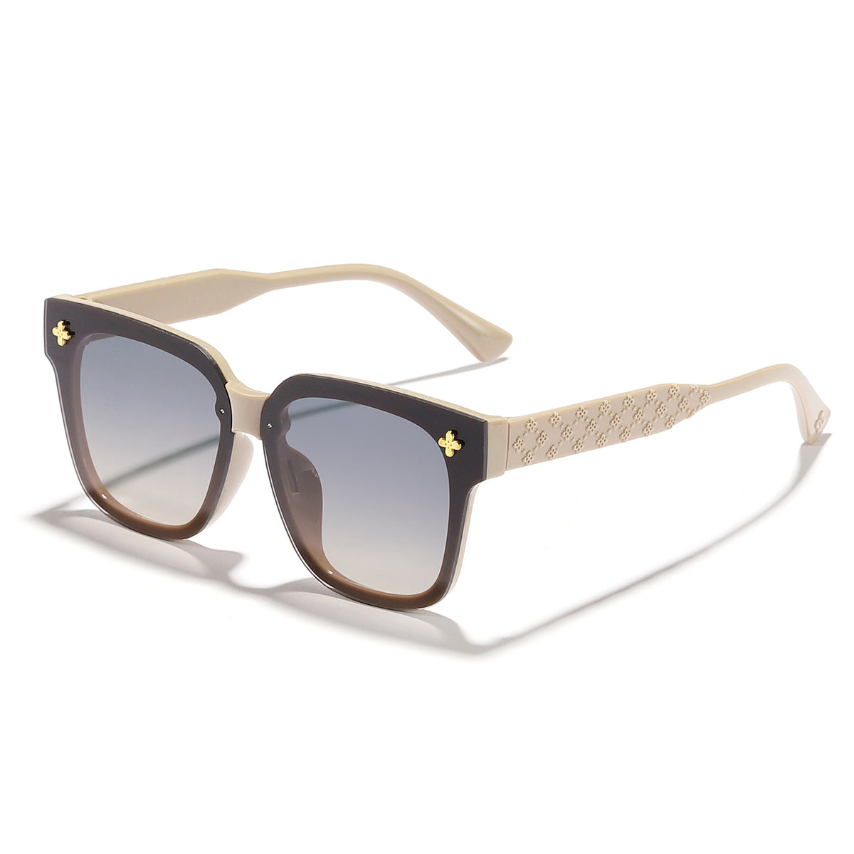 Damen stilvolle quadratische Sonnenbrille mit modischem Design Karnz