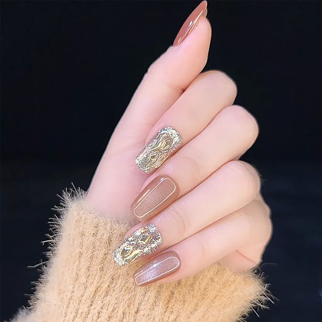 Glamouröse Nagelkunst Erweiterungen