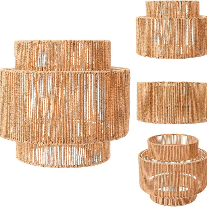 Dekorativer Rattan Aufbewahrungskorb Karnz