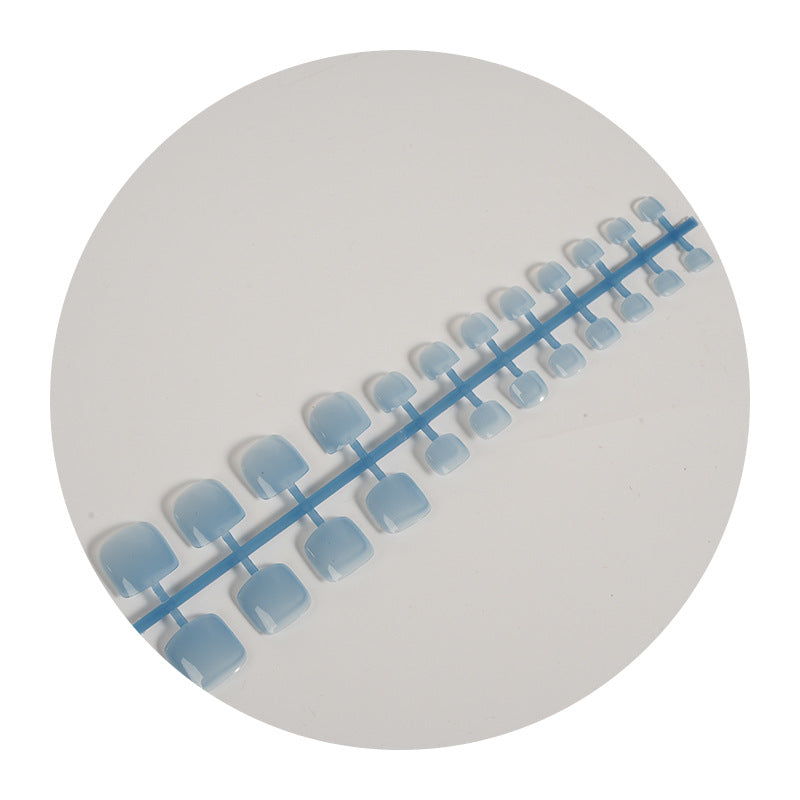Glänzende Quadrat Press-On Nagelkunst Karnz 1790727438