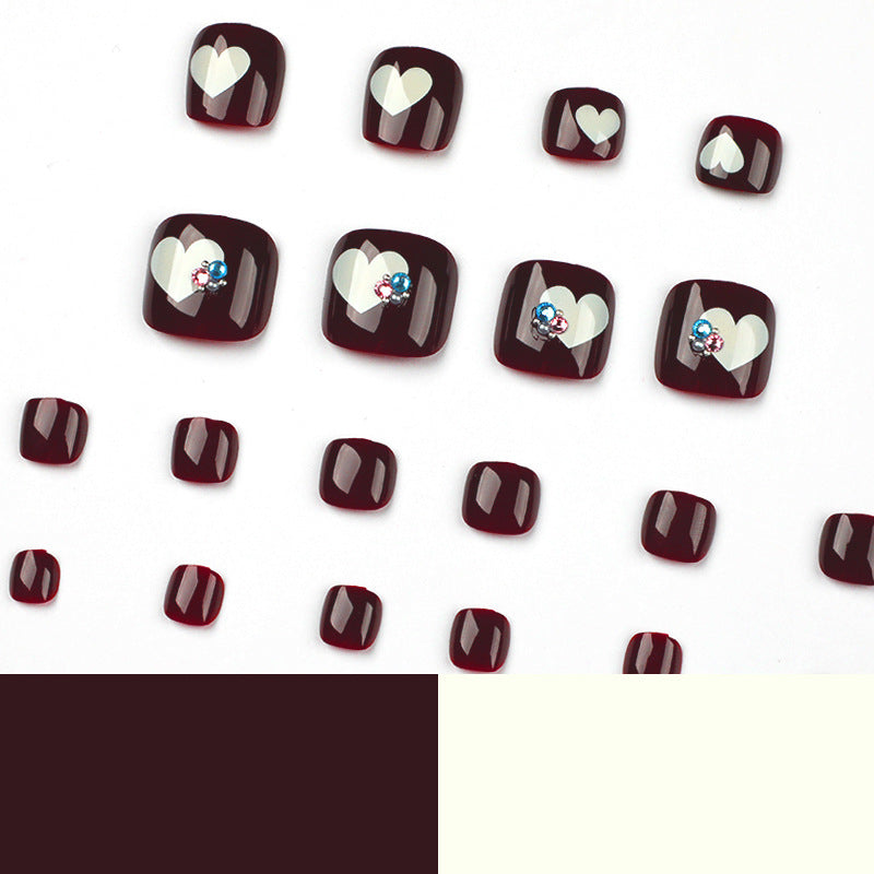 Kunstvolle Fußnageldesigns Karnz
