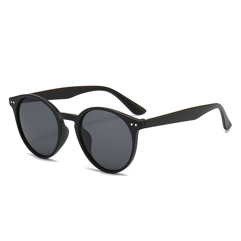 Damen Cat-Eye Sonnenbrille mit transparentem Rahmen Karnz