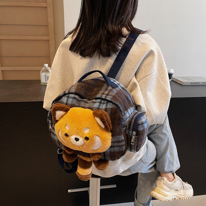 Plüsch-Rucksack mit Tierdesign Karnz