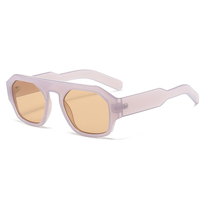 Damen modische Sonnenbrille im innovativen geometrischen Design Karnz