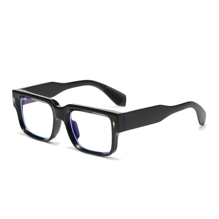 Bold Geometrische Quadratische Sonnenbrille Karnz