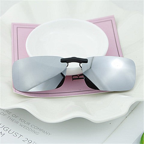 Damen sportliche Clip-On Sonnenbrille Karnz