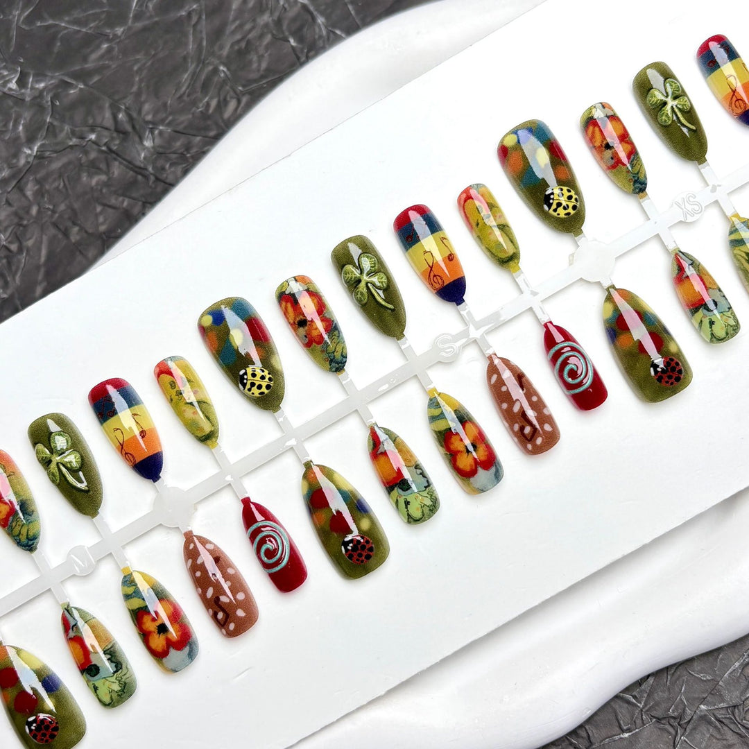 Künstlerisches Nail Art Sticker Set