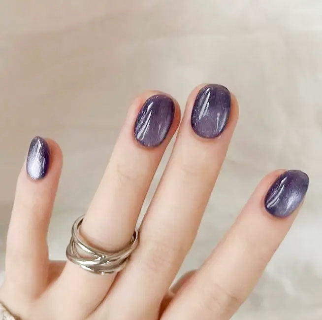 Schimmerndes Glitzer Press-On Nagelset