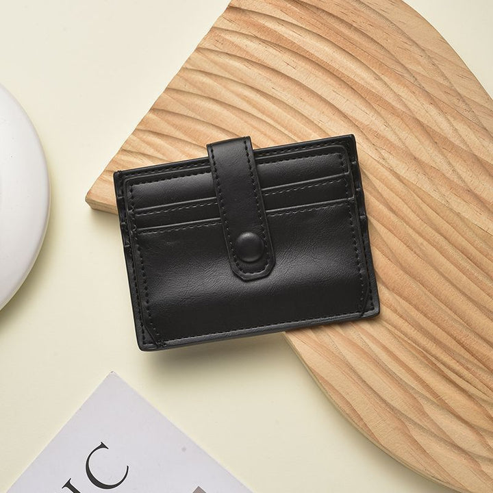 Minimalistischer Lederkartenhalter Karnz