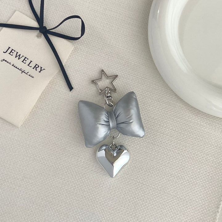 Bow-förmiger Charm Schlüsselanhänger Karnz